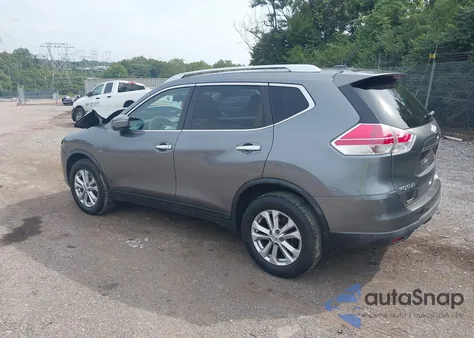 2015 Nissan Rogue Sv z USA, uszkodzony, nr VIN KNMAT2MV0FP509535